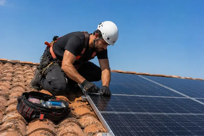 Maintenance et monitoring de panneaux solaires à Noirmoutier-en-l'Île