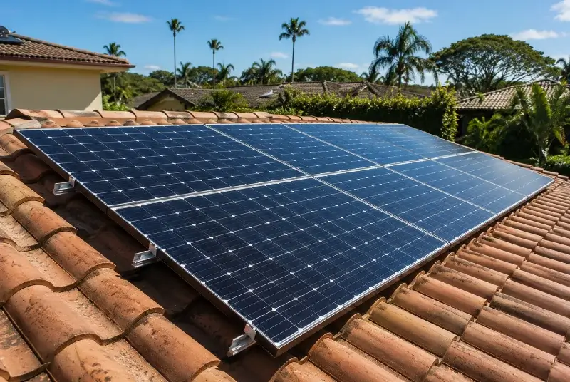 Installation de panneaux solaires à Noirmoutier-en-l'Île